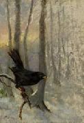 unknow artist Bird on a Three Branch china oil painting artist